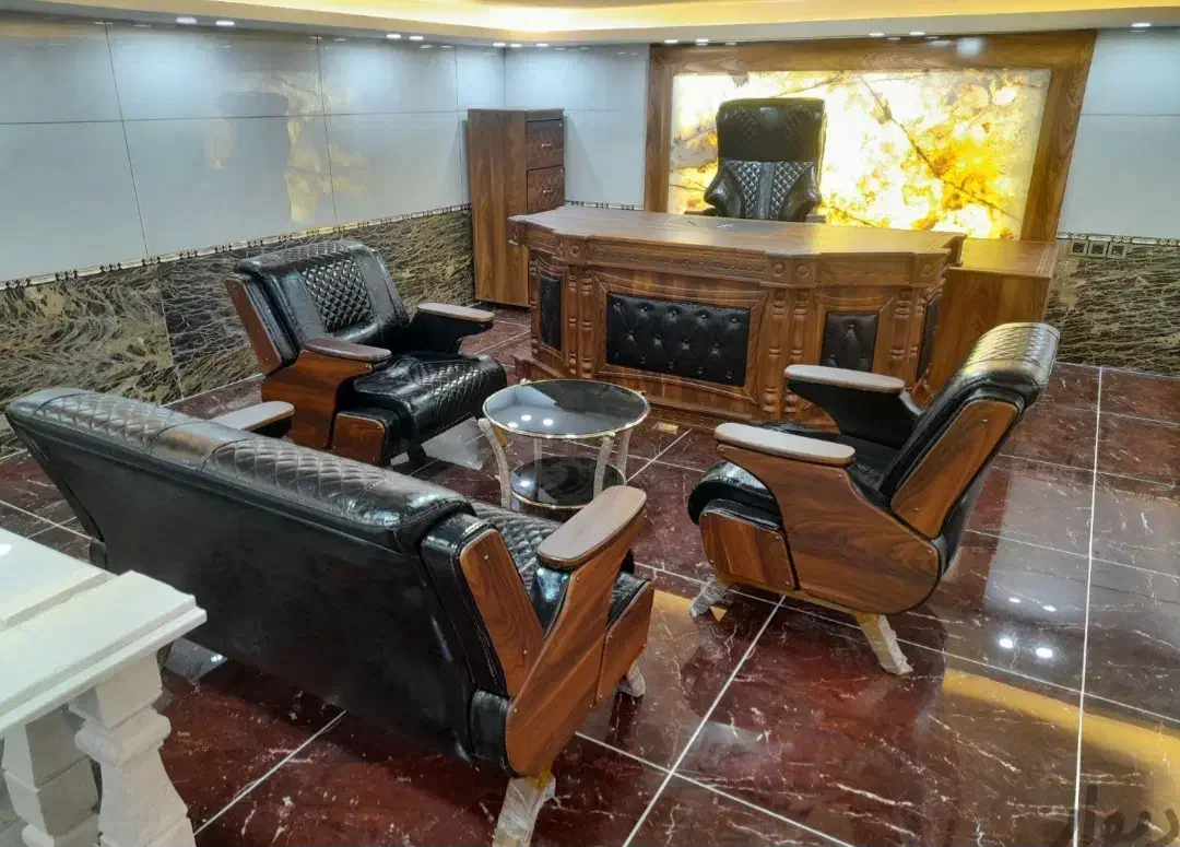میزکنفرانسی ست اداری دفترکارمدیریت صندلی گردون مبل|دفتر کار|تبریز, |دیوار