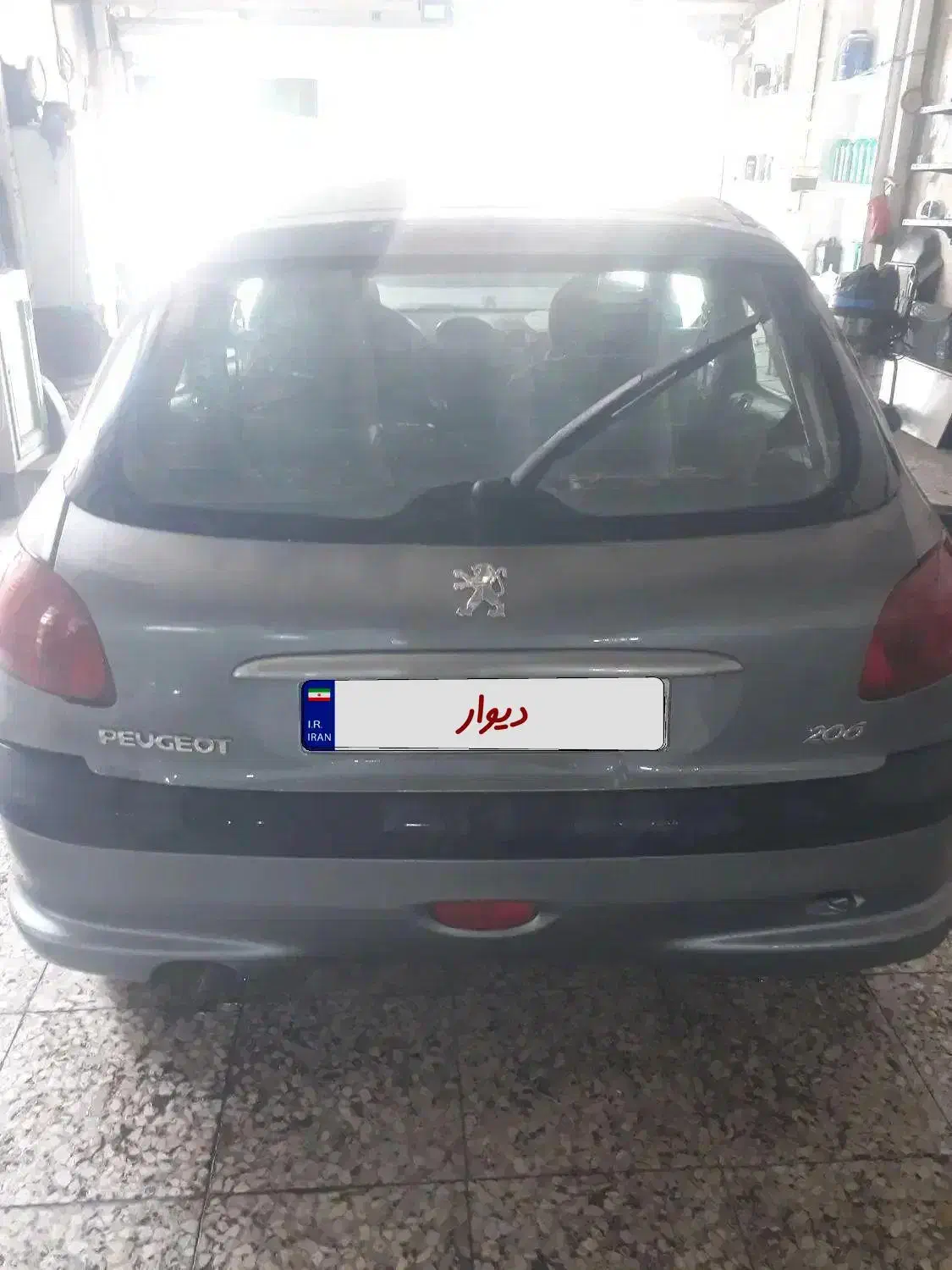 206 فرانسوی نوک مدادی مدل ۸۷|خودرو سواری و وانت|شاهین‌شهر, ۹ دی|دیوار