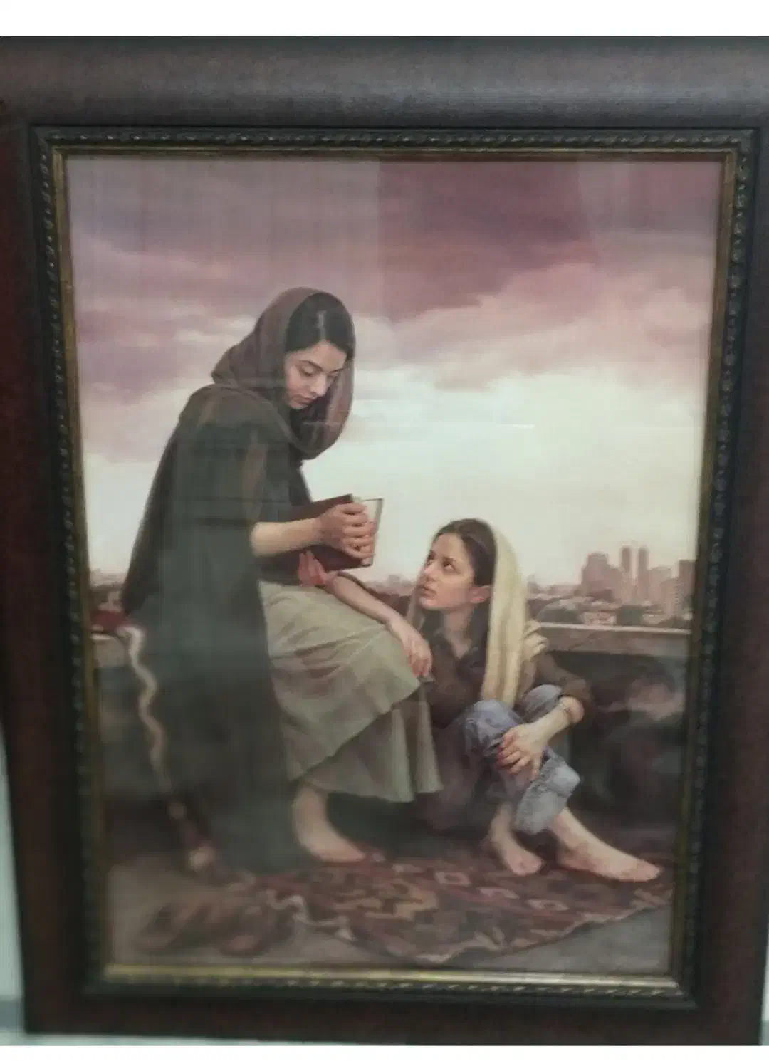 تابلو بسیار تمیز|تابلو، نقاشی، عکس|مشهد, رضاشهر|دیوار