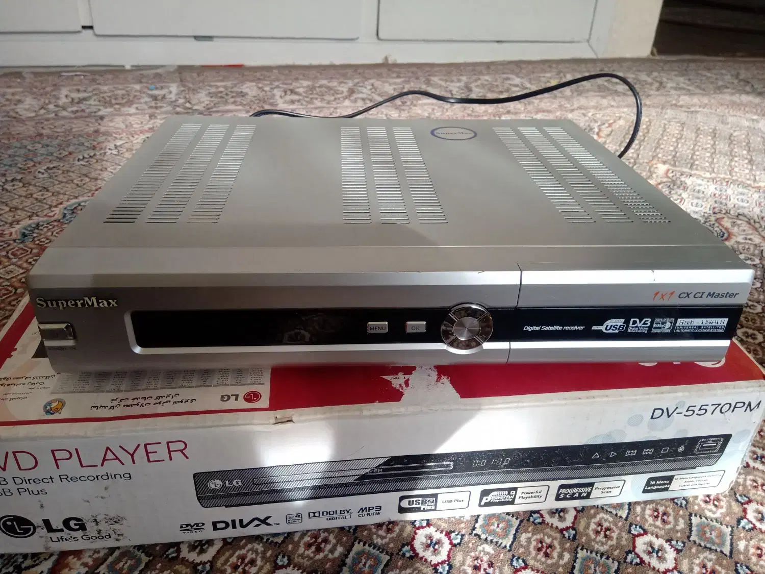 دی وی دی یلیر ال جی اصل|پخشکننده DVD و ویدیو|تبریز, |دیوار