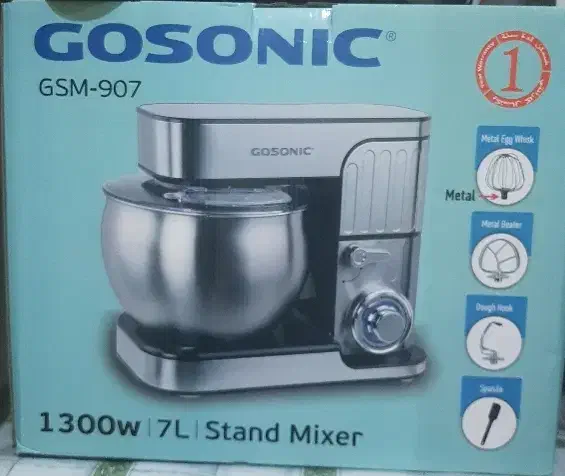 همزن کاسه دار ۷ لیتری گاسونیک|خردکن، آسیاب، غذاساز|شیراز, شهرک سراج|دیوار