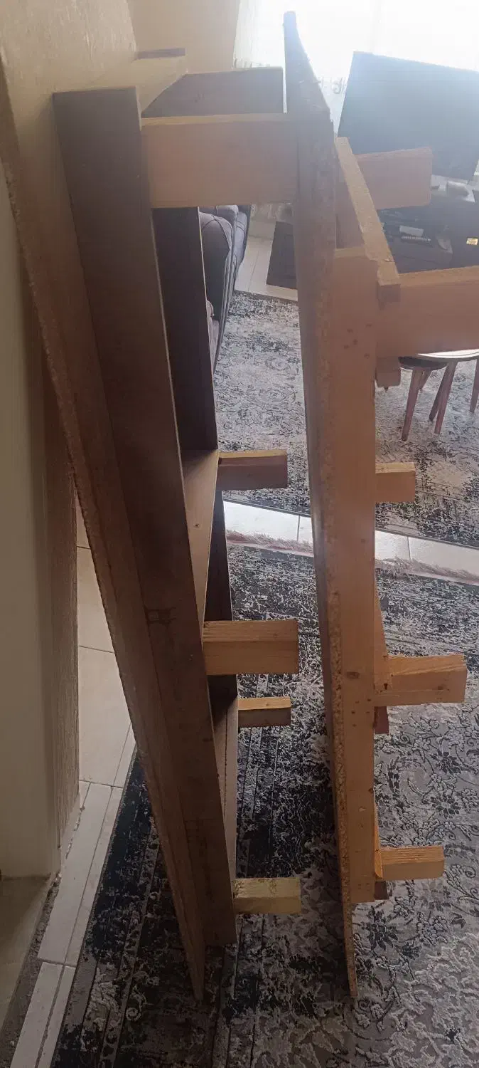 پایه چوبی تخت دونفره|تخت و سرویس خواب|تهران, وحیدیه|دیوار