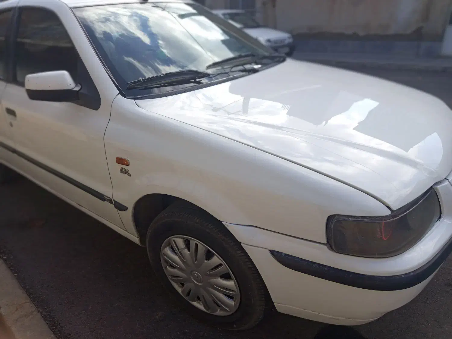 سمند ال ایکس  مدل 89 سفید|خودرو سواری و وانت|قیدار, |دیوار