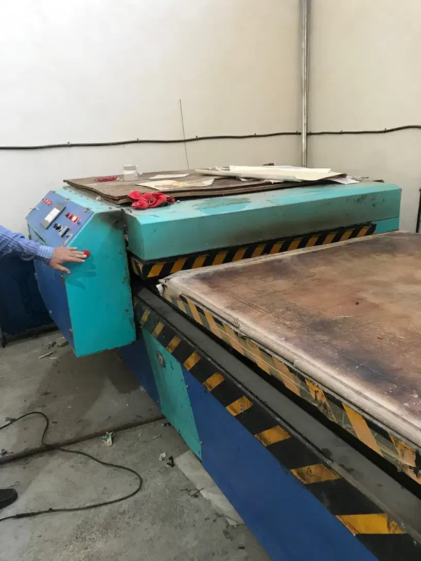 پرس حرارتی|ماشینآلات صنعتی|پردیس, سیاه سنگ|دیوار