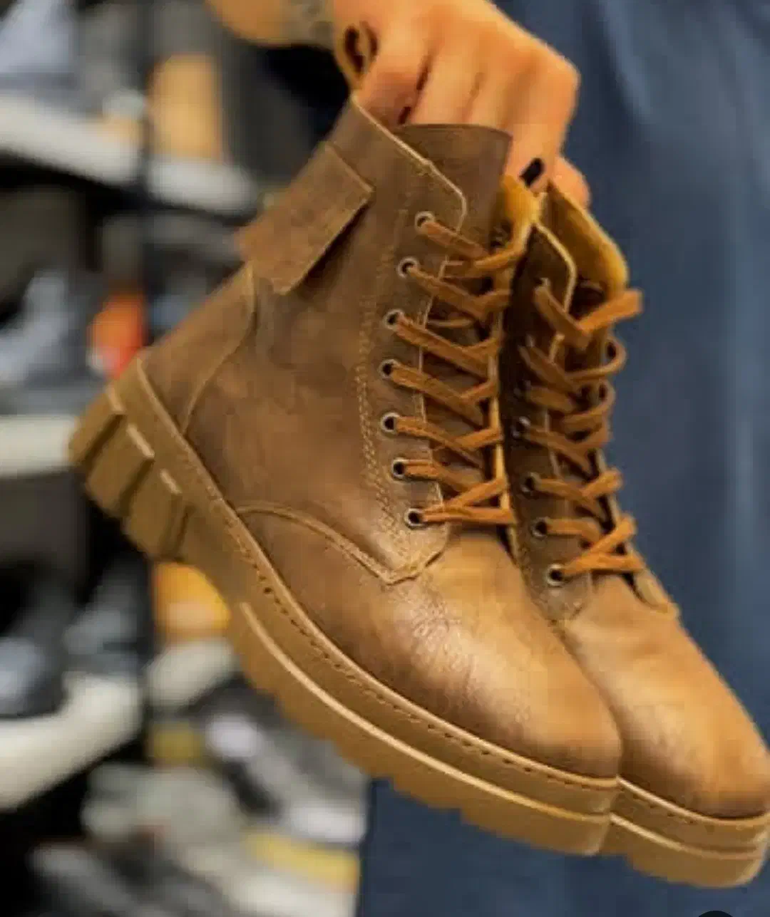 کفش نیم بوت مردانه|کیف، کفش، کمربند|شوشتر, |دیوار