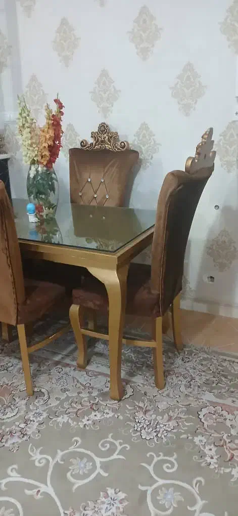 غذاخوری ۴نفره|میز و صندلی غذاخوری|تویسرکان, |دیوار