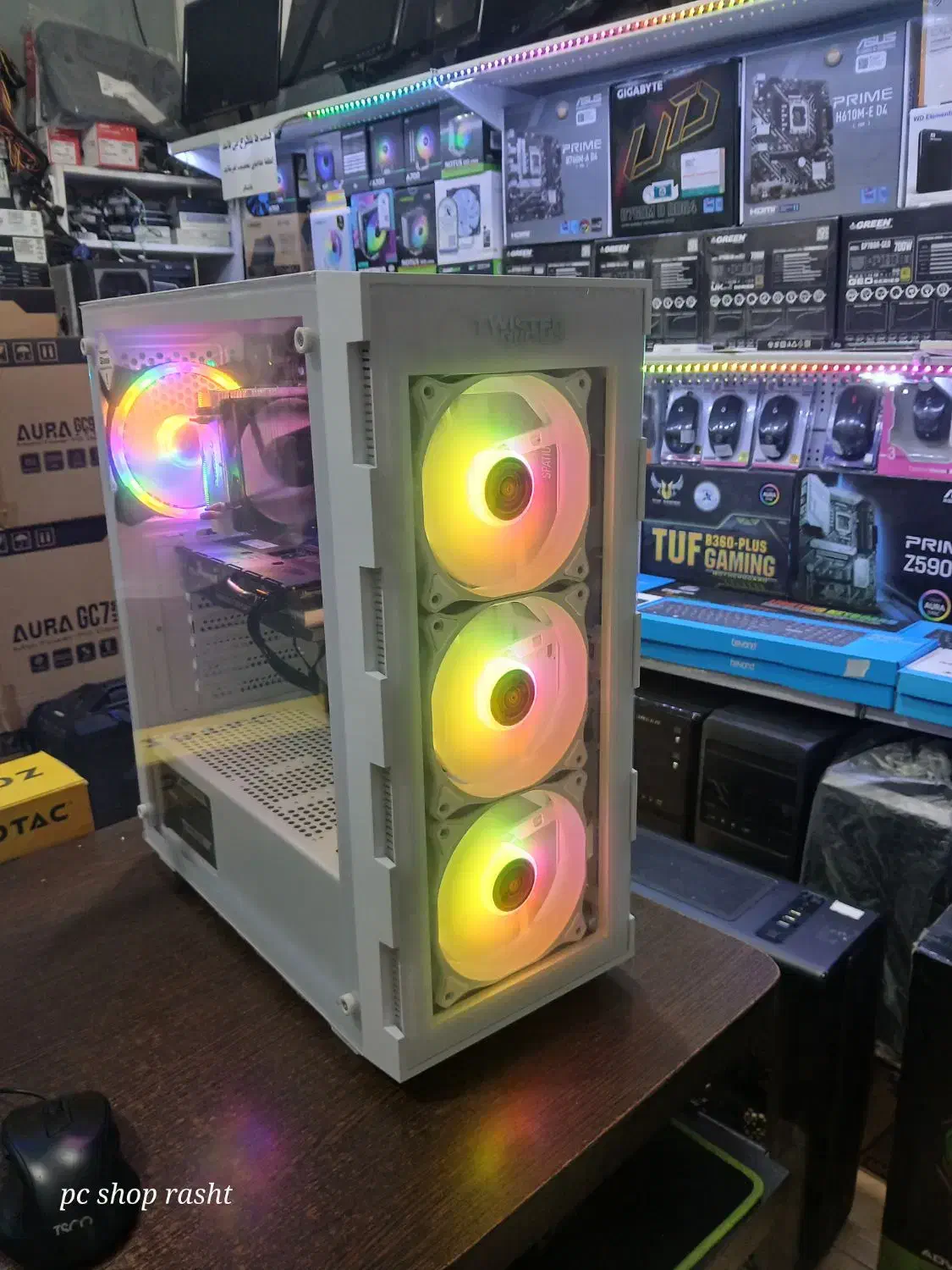 سیستم جدید گرافیک RTX 3070 asus|رایانه رومیزی|رشت, باهنر|دیوار