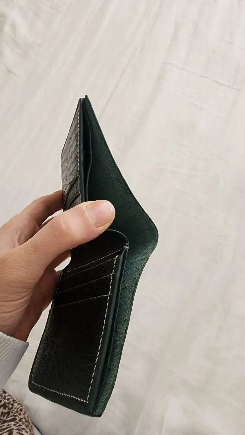 کیف پول چرم طبیعی گاوی|کیف، کفش، کمربند|کرمانشاه, |دیوار