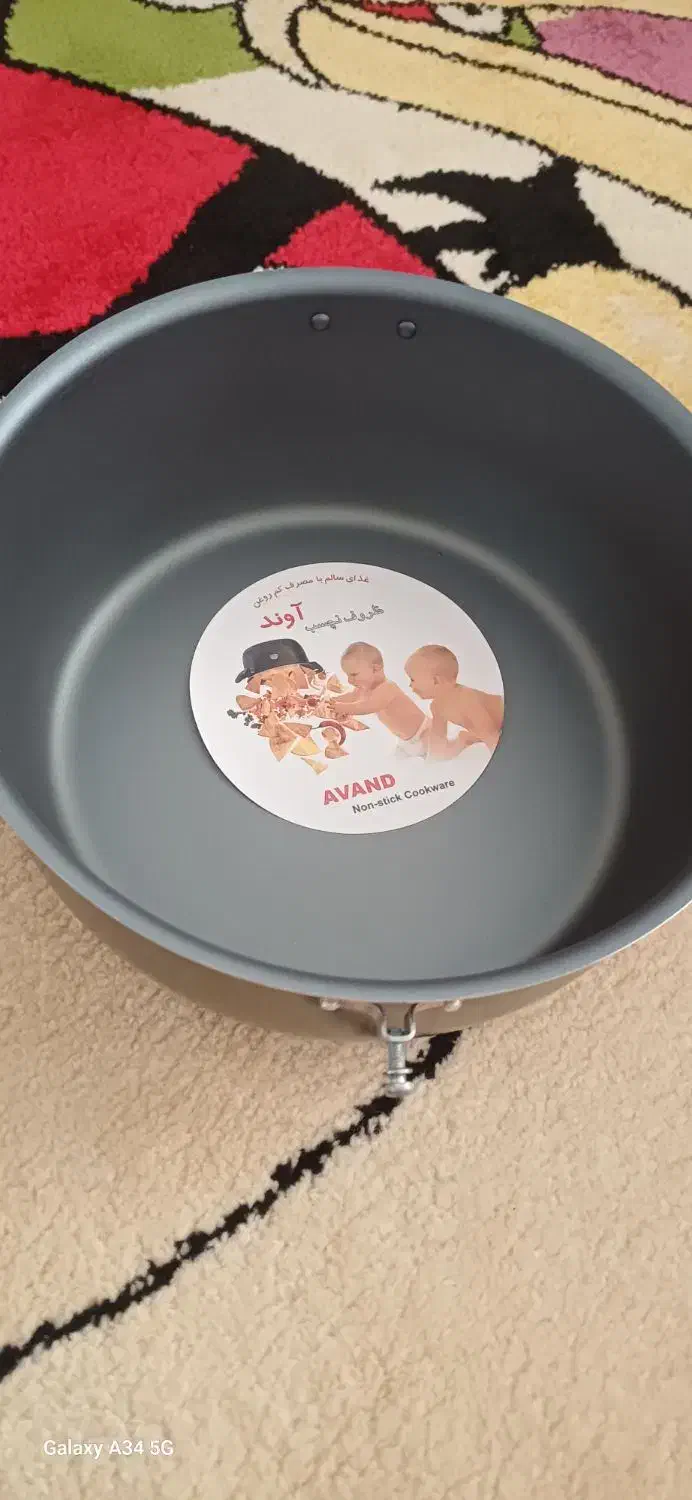 قابلمه تفلون سایز ۳۰|ظروف پختوپز|ساری, |دیوار