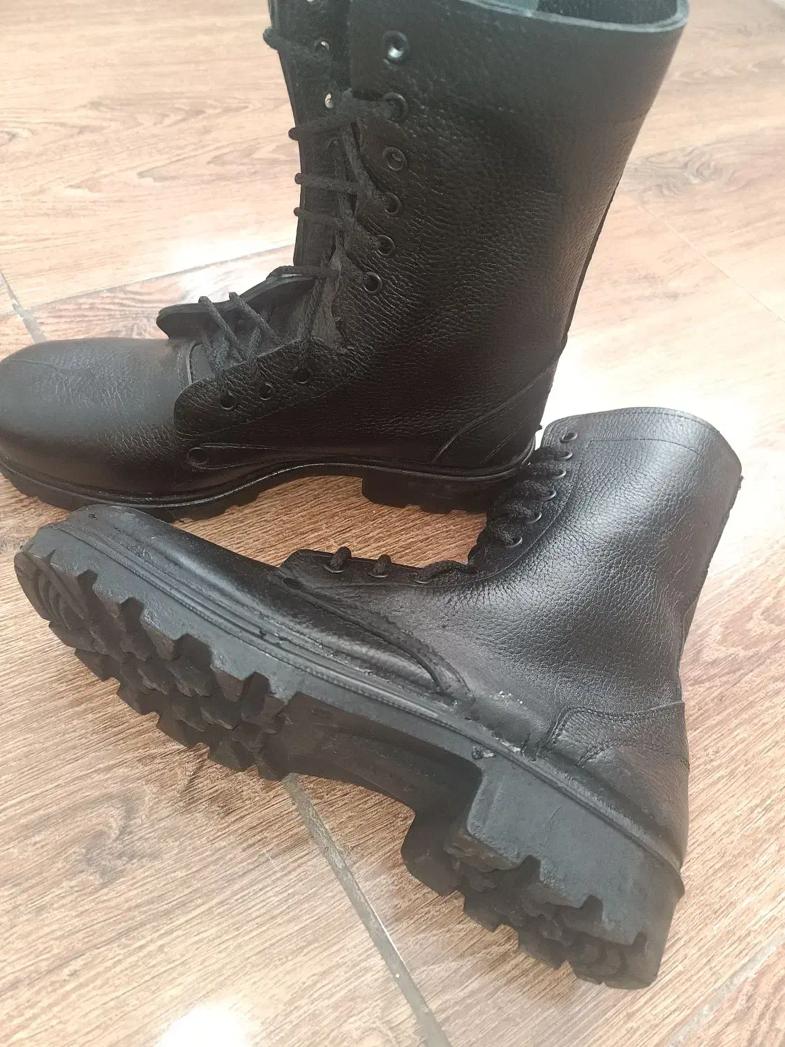 پوتین سربازی سایز ۴۳،پوشیده نشده نو، سالم|کیف، کفش، کمربند|ماهدشت, |دیوار