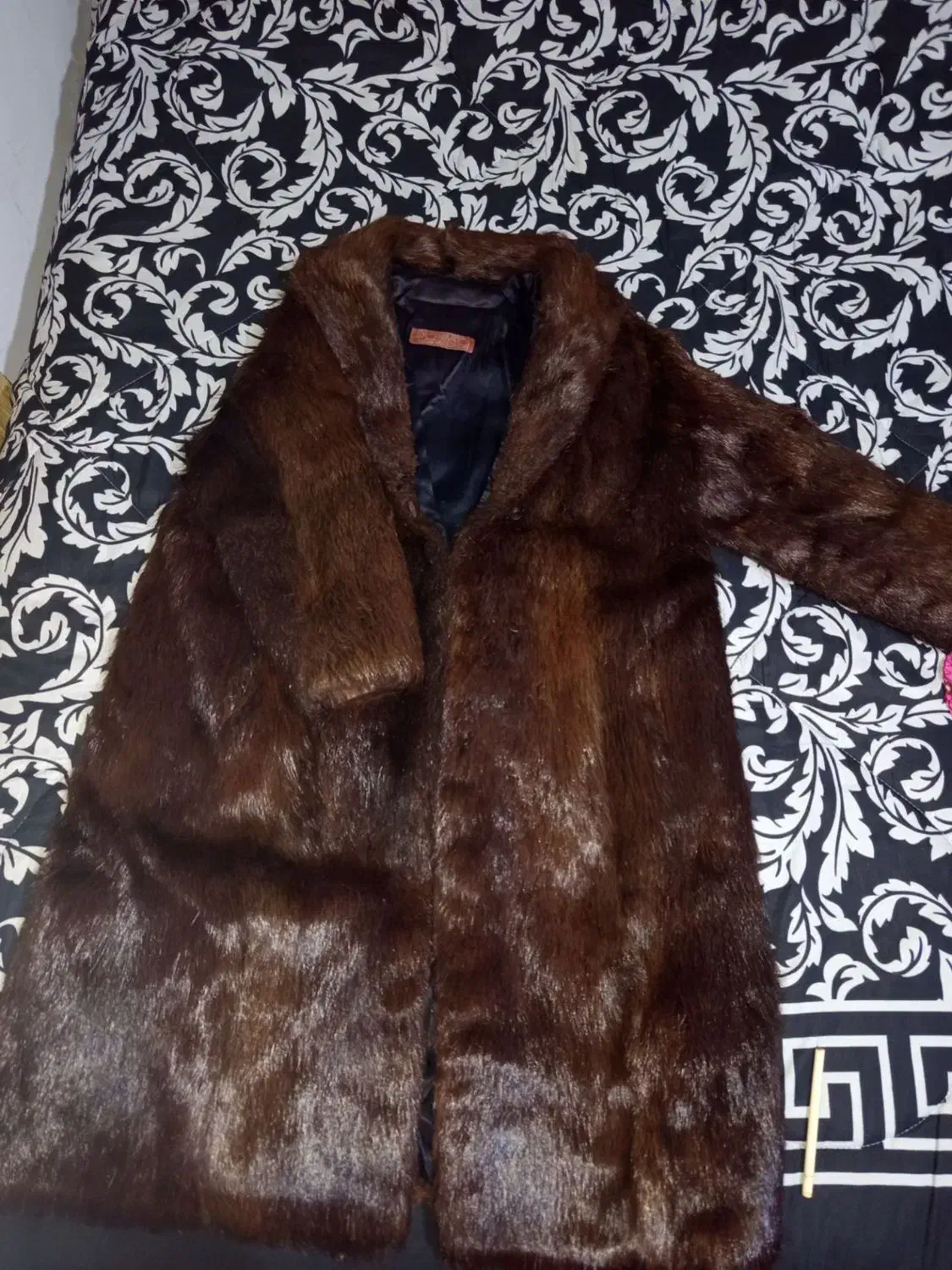 پالتو با جنس پوستین پشم خرس فوق‌العاده اصل اصل|لباس|شیروان (خراسان), |دیوار