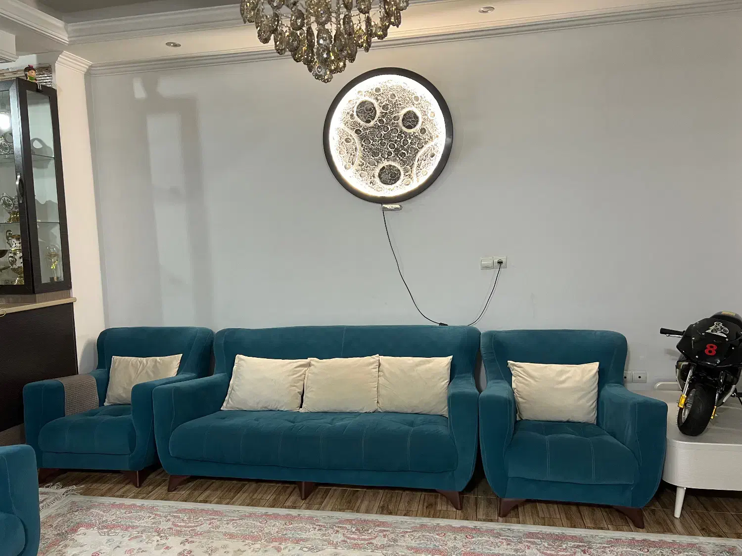 مبل نیم ست|مبلمان خانگی و میز عسلی|رباطکریم, رباطکریم|دیوار