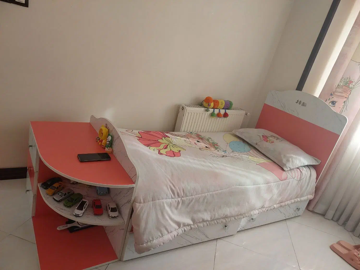 تخت کودک ونوجوان|تخت و سرویس خواب|فردیس, فردیس|دیوار