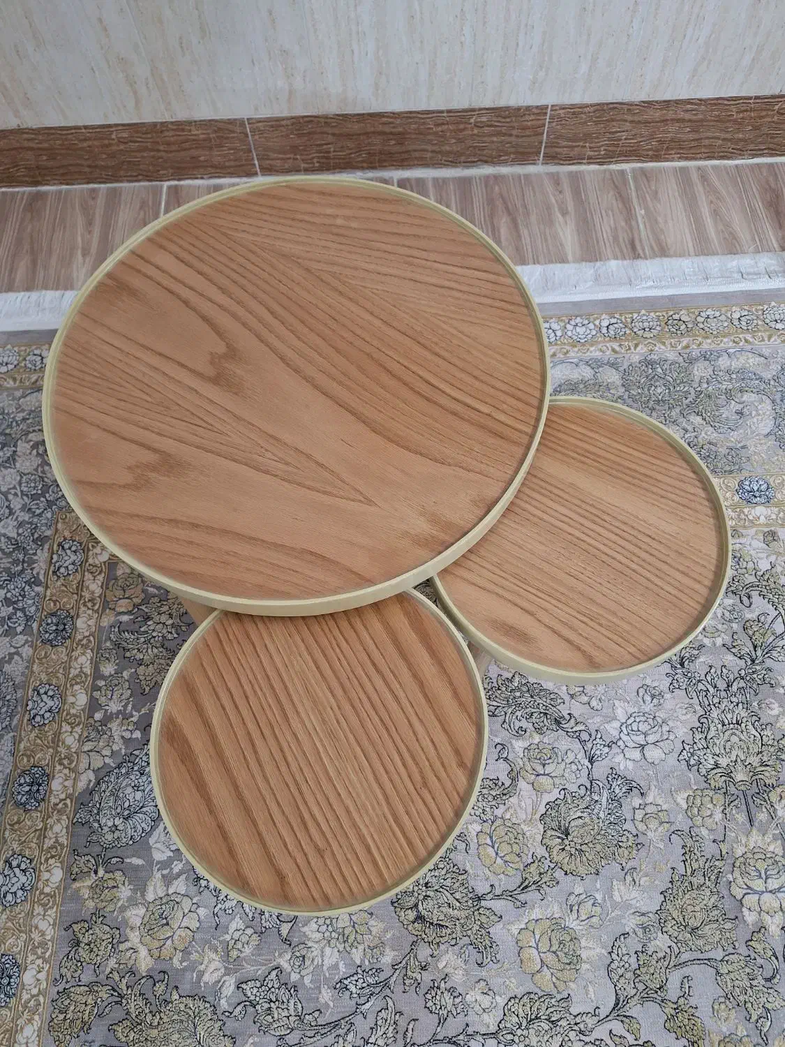 میز عسلی گرد لبه دار|مبلمان خانگی و میز عسلی|زابل, |دیوار