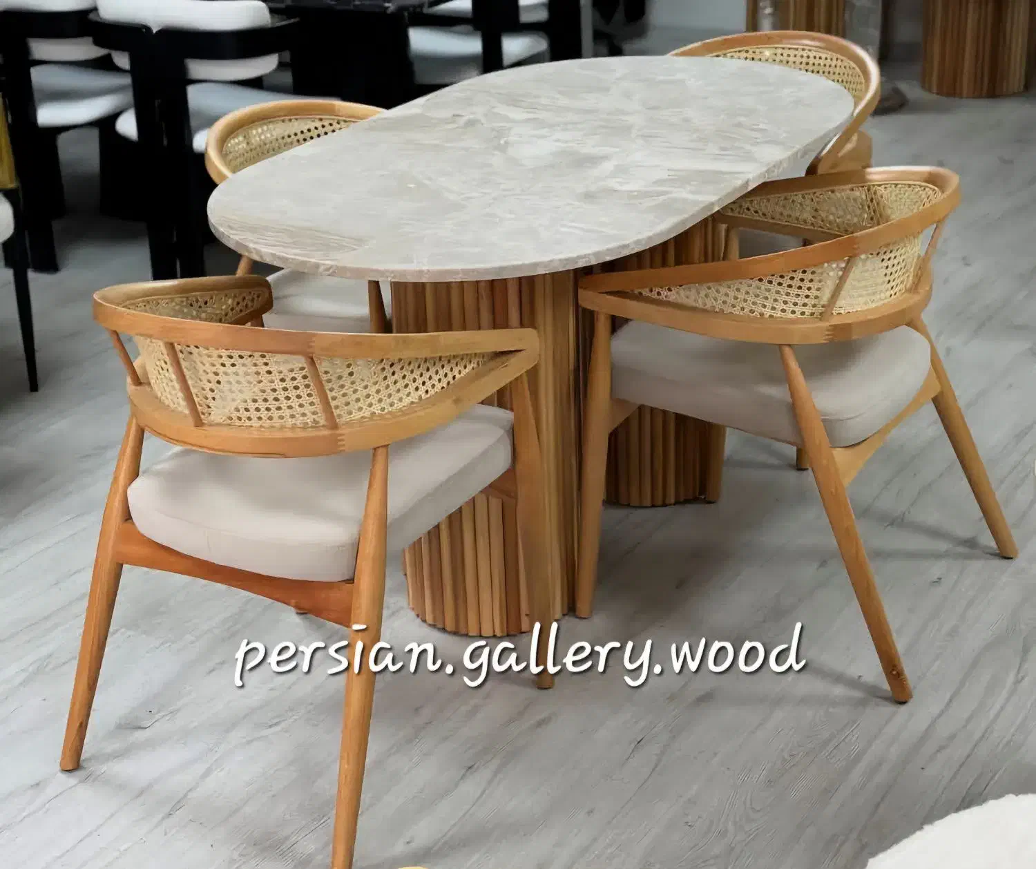 لوویانوراشل میز نهار خوری اولیویا|میز و صندلی غذاخوری|تهران, ایوانک|دیوار