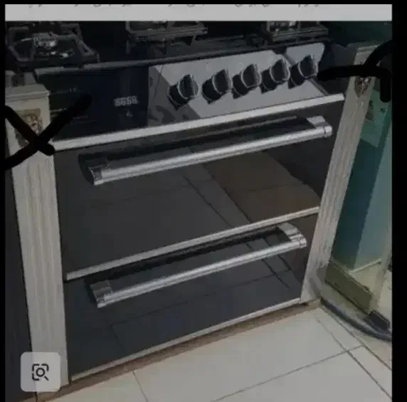 گاز استیل ۵ شعله طرح فردار صفحه شیشه ای|اجاق گاز و لوازم برقی پختوپز|تربتحیدریه, منصوریه|دیوار