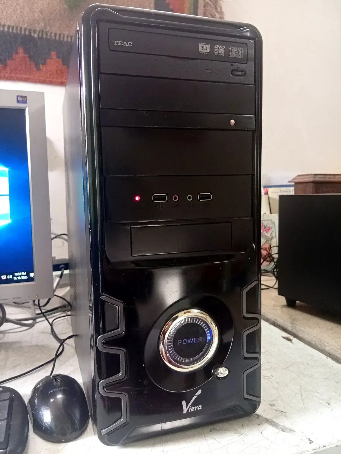 کامپیوتر کامل و جدید به همراه باند و میز|رایانه رومیزی|مشهد, عبادی|دیوار