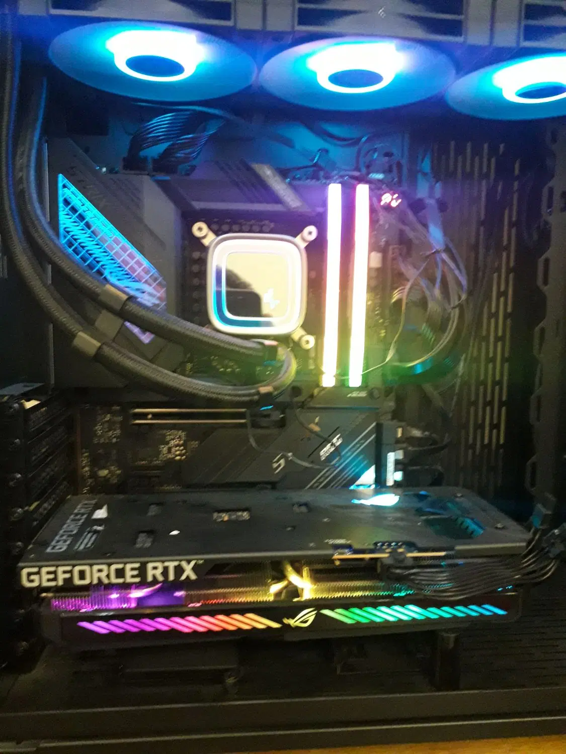 GEFORCE RTX 3060 ASUS ROG Strix 12GB|قطعات و لوازم جانبی رایانه|تهران, شهر زیبا|دیوار