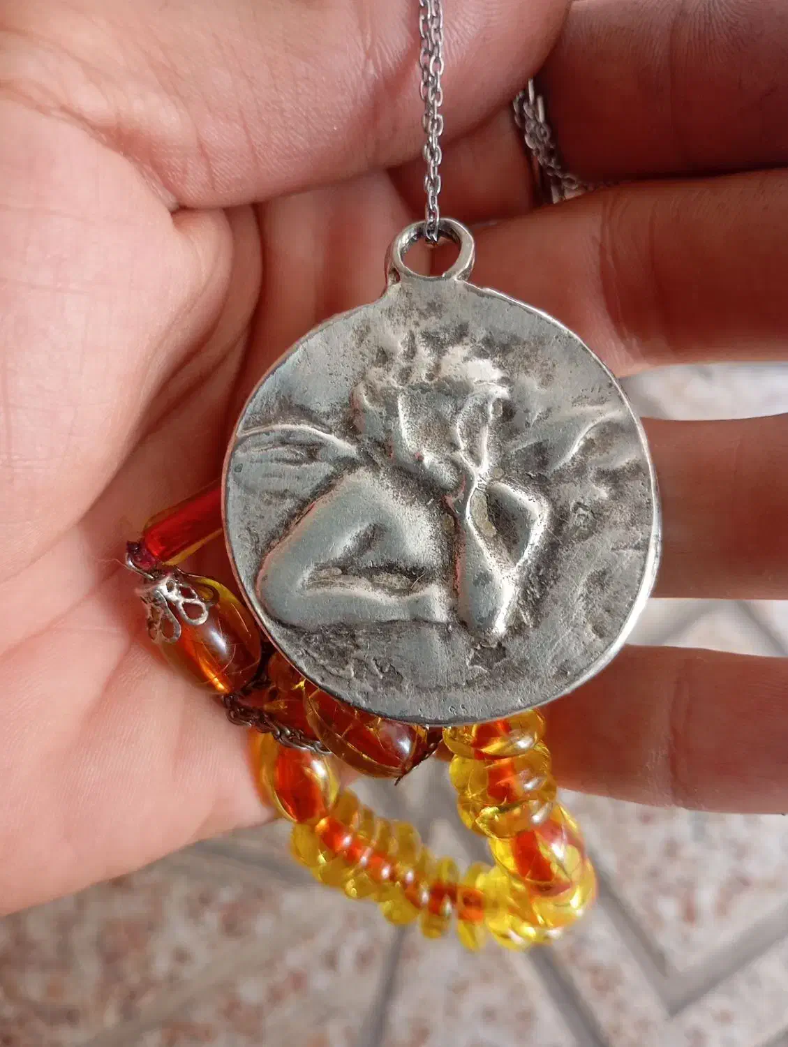 مدال فرشته قدیمی|جواهرات|فردیس, شهرک شهید حسینی|دیوار