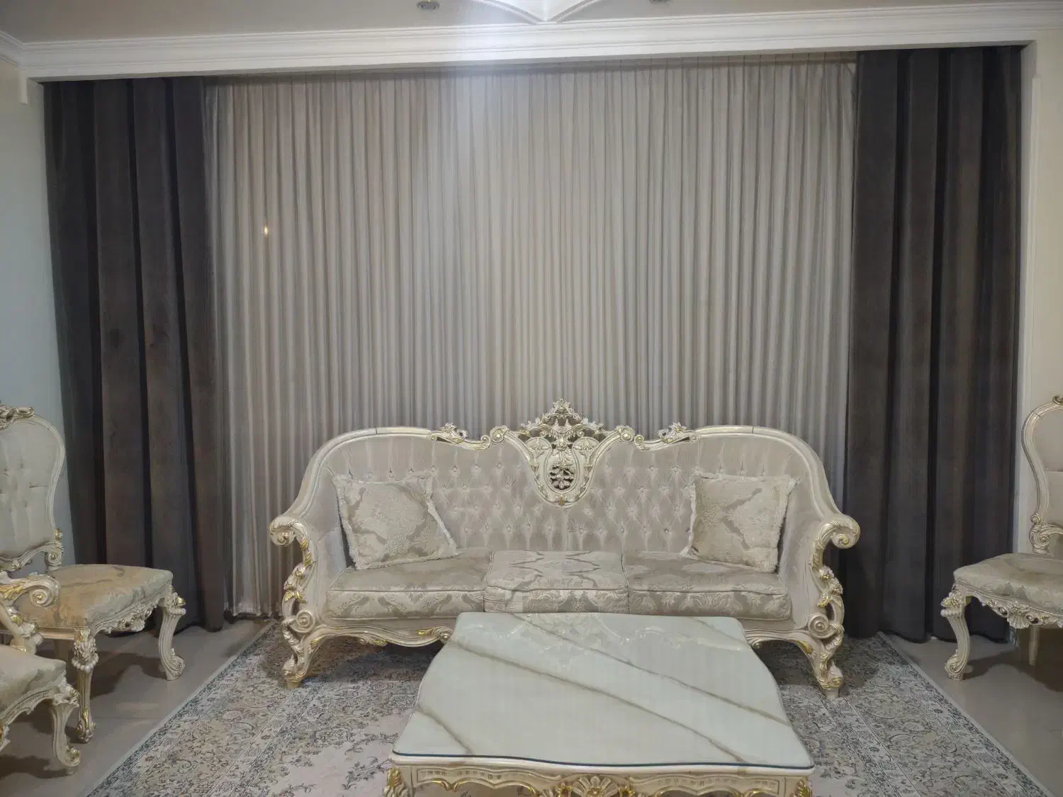 پرده حریر نو نو|پرده، رانر، رومیزی|تهران, فرحزاد|دیوار