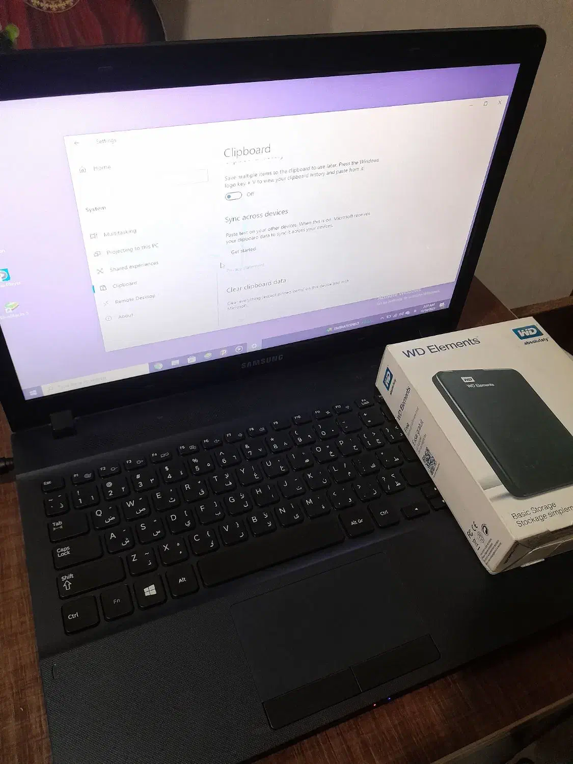 لپ تاپ سامسونگ ویندوز 10pro|رایانه همراه|رشت, فلسطین|دیوار