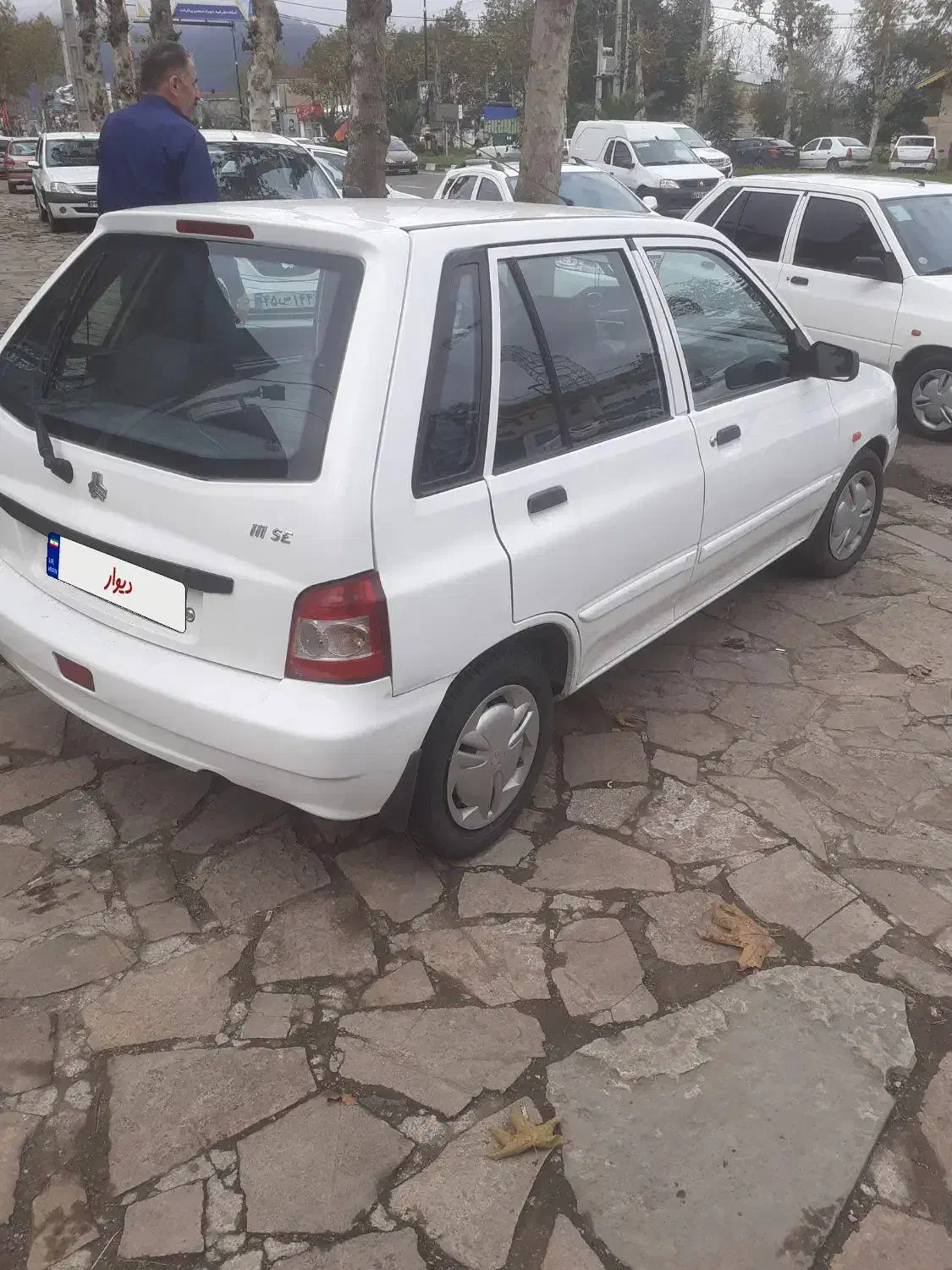 پراید۱۱۱رنگ سفیدفنی سالم بیمه ۱سال لاستیک دارد|خودرو سواری و وانت|لنگرود, |دیوار