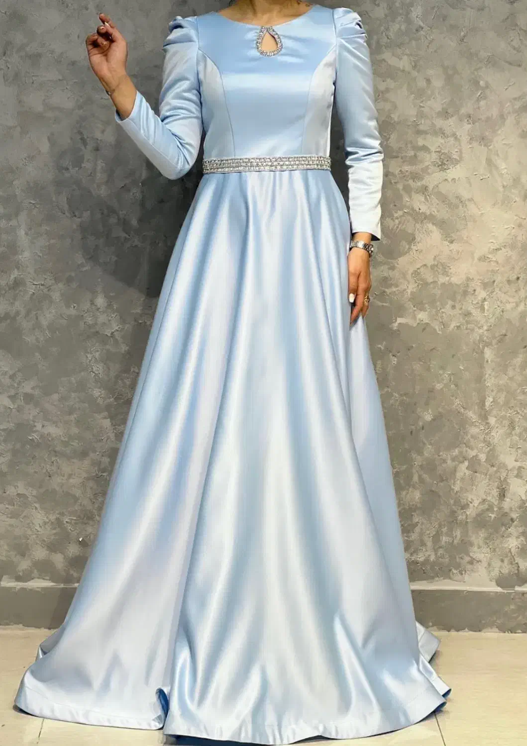 فروش پیراهن مجلسی ماکسی پوشیده|لباس|گرگان, |دیوار