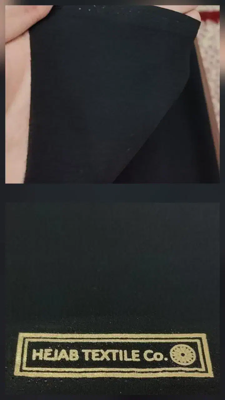 پارچه چادری ،کرپ ایرانی حریر اسود .درجه ۱.|لباس|مشهد, هنرور|دیوار