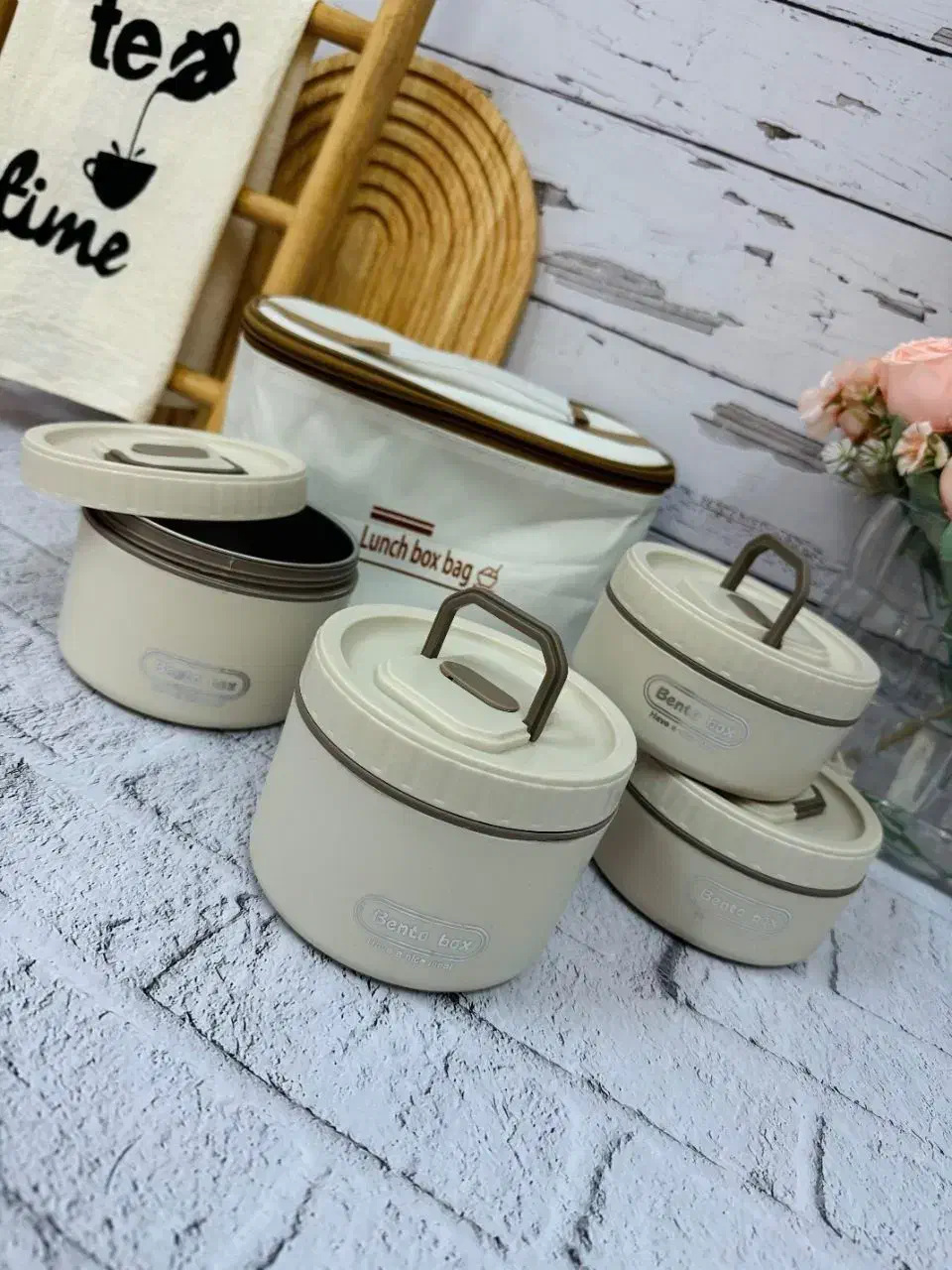 ظرف غذای چهار عددی|ظروف نگهدارنده، پلاستیکی، یک‌بارمصرف|بندرعباس, |دیوار