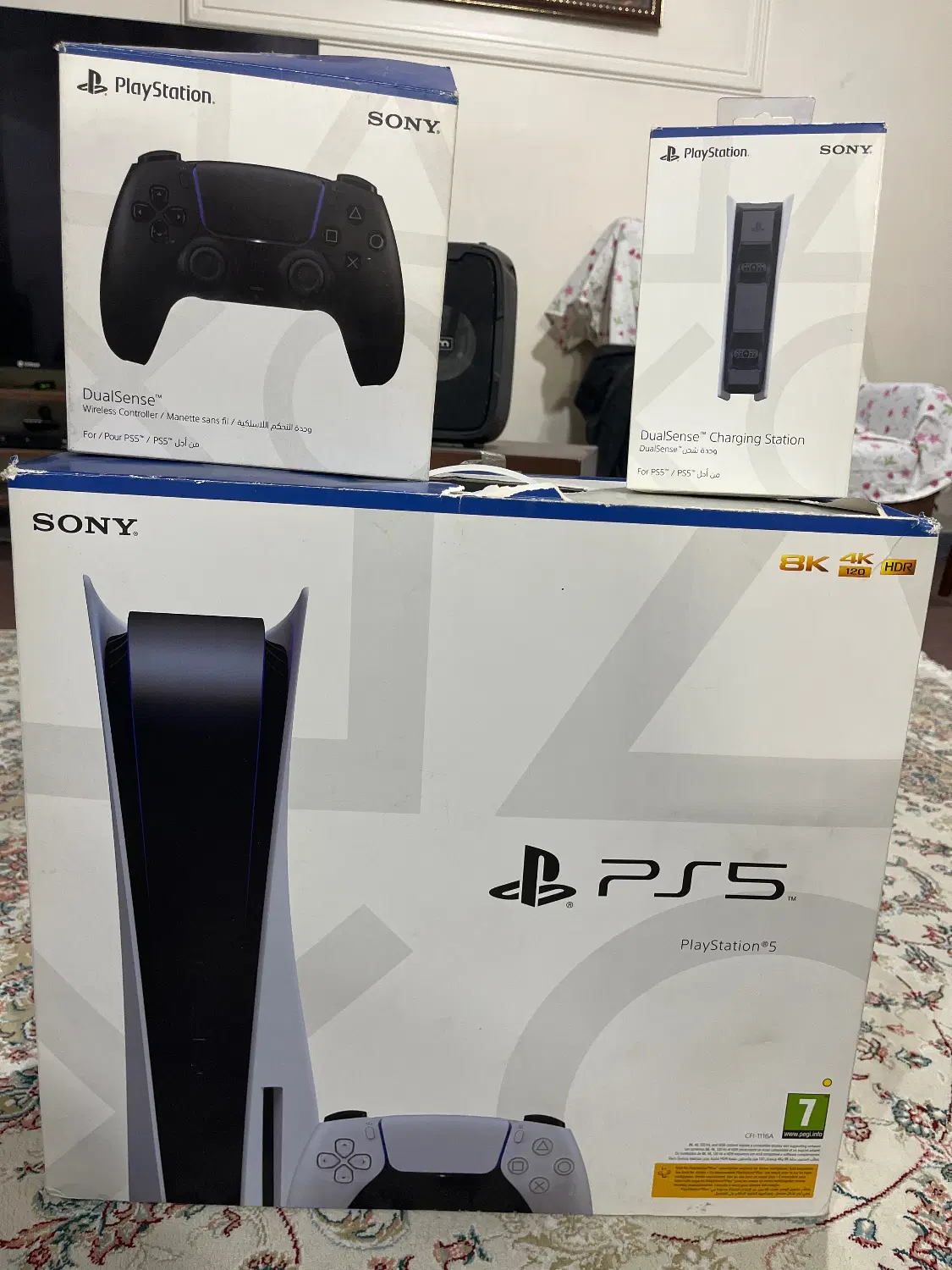 PS5 fat disk|کنسول، بازی ویدئویی و آنلاین|قائم‌شهر, |دیوار
