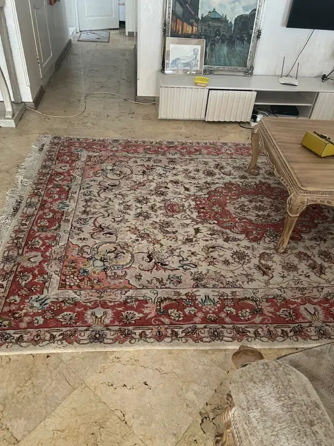 دو تخته فرش دستبافت علیزاده آذرشهر|فرش|تهران, جنت‌آباد جنوبی|دیوار