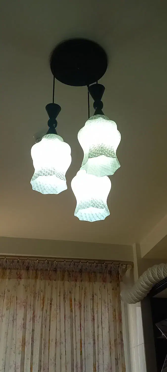 لوستر و مهتابی|لوستر و چراغ آویز|اسلام‌شهر, شهرک قائمیه|دیوار