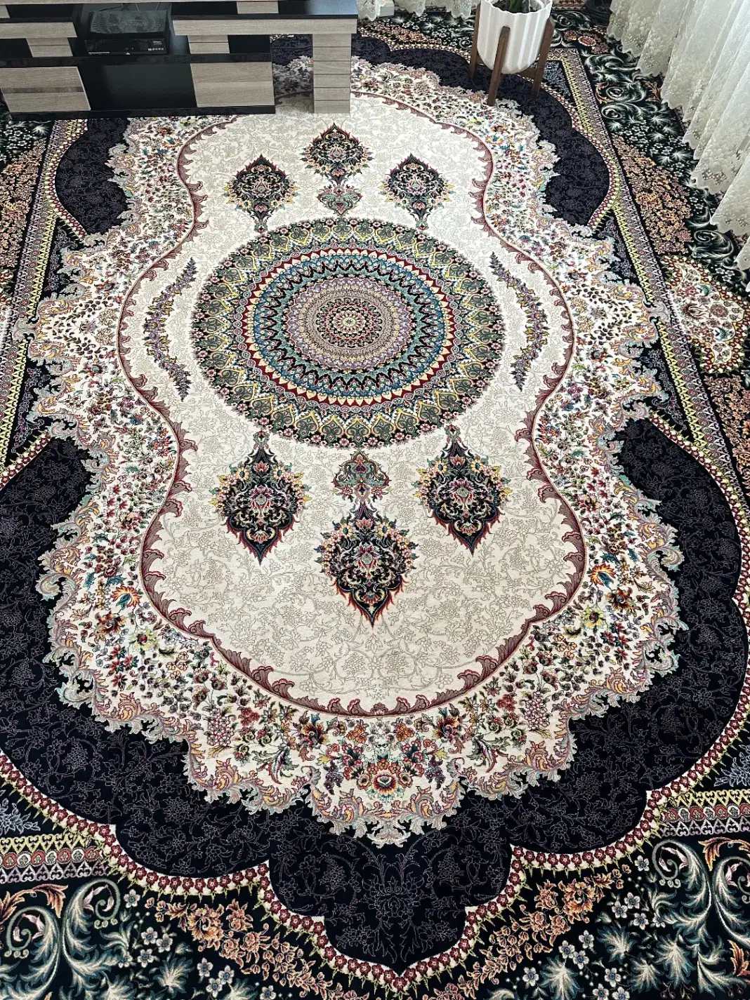 ۲عدد فرش ۱۲متری ۷۰۰شانه|فرش|جوانرود, |دیوار