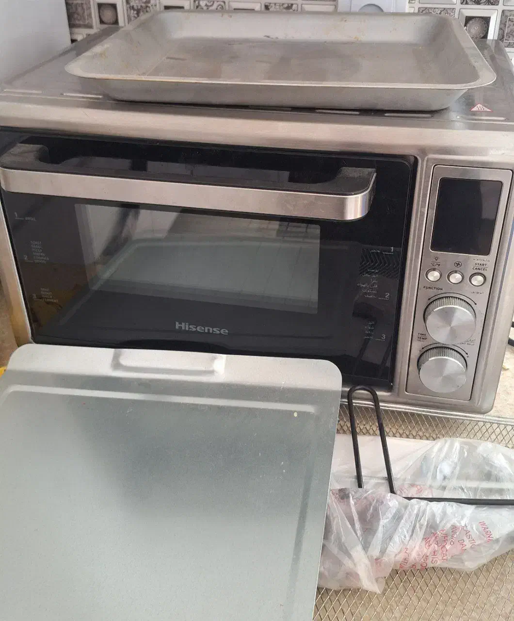 فروش اون توستر هیسنس|اجاق گاز و لوازم برقی پخت‌وپز|شاهین دژ, |دیوار