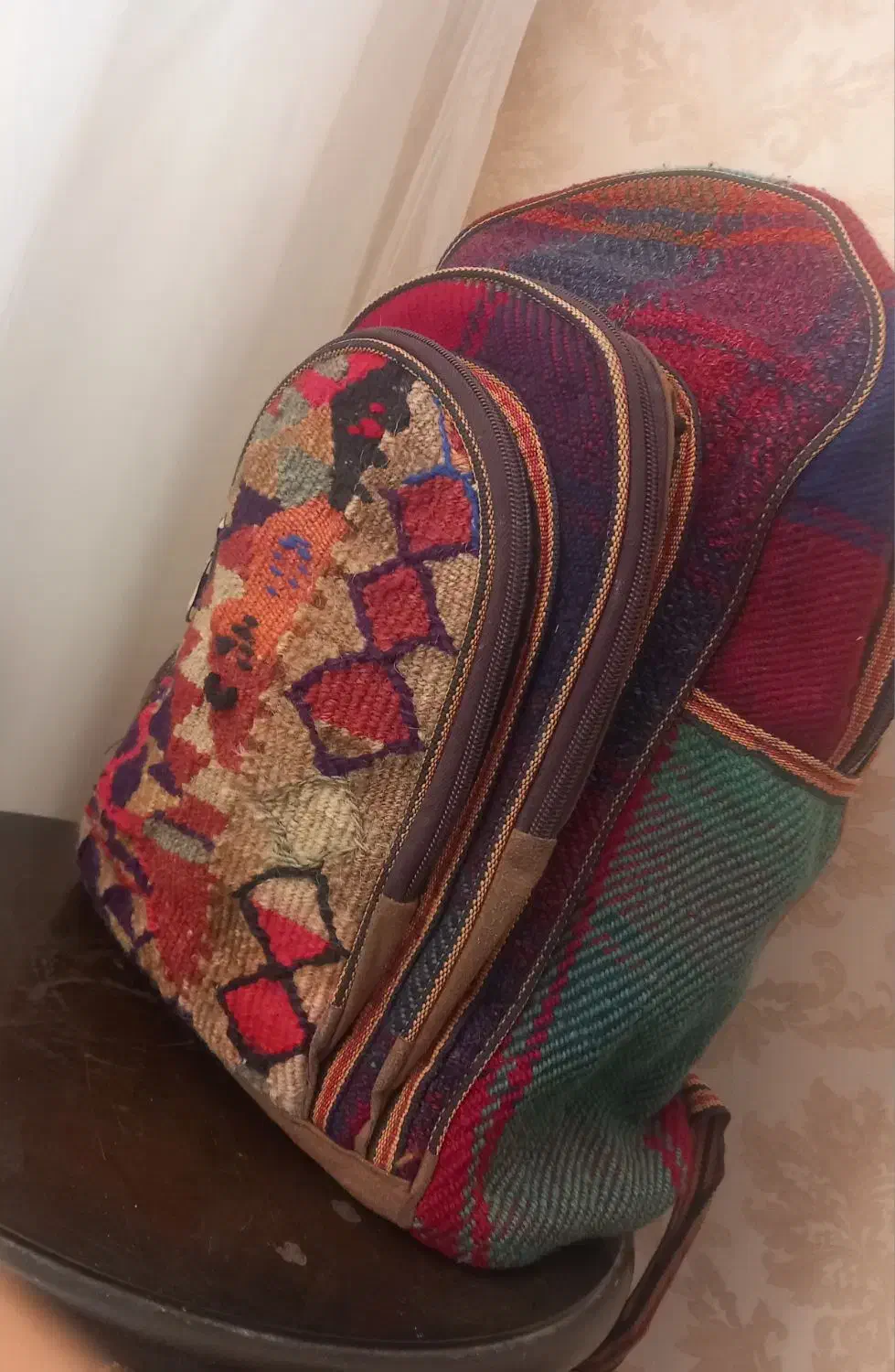 کیف کلیم بافت|کیف، کفش، کمربند|میانه, |دیوار