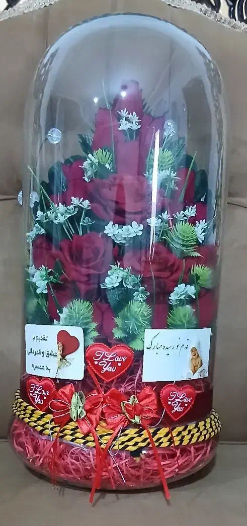 باکس گل شیشه ای|گل مصنوعی|بندر کنگان, |دیوار