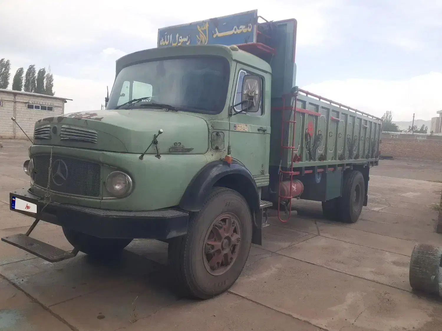 کامیون بنز 1921 باری مدل 1375|خودرو سنگین|سلماس, |دیوار