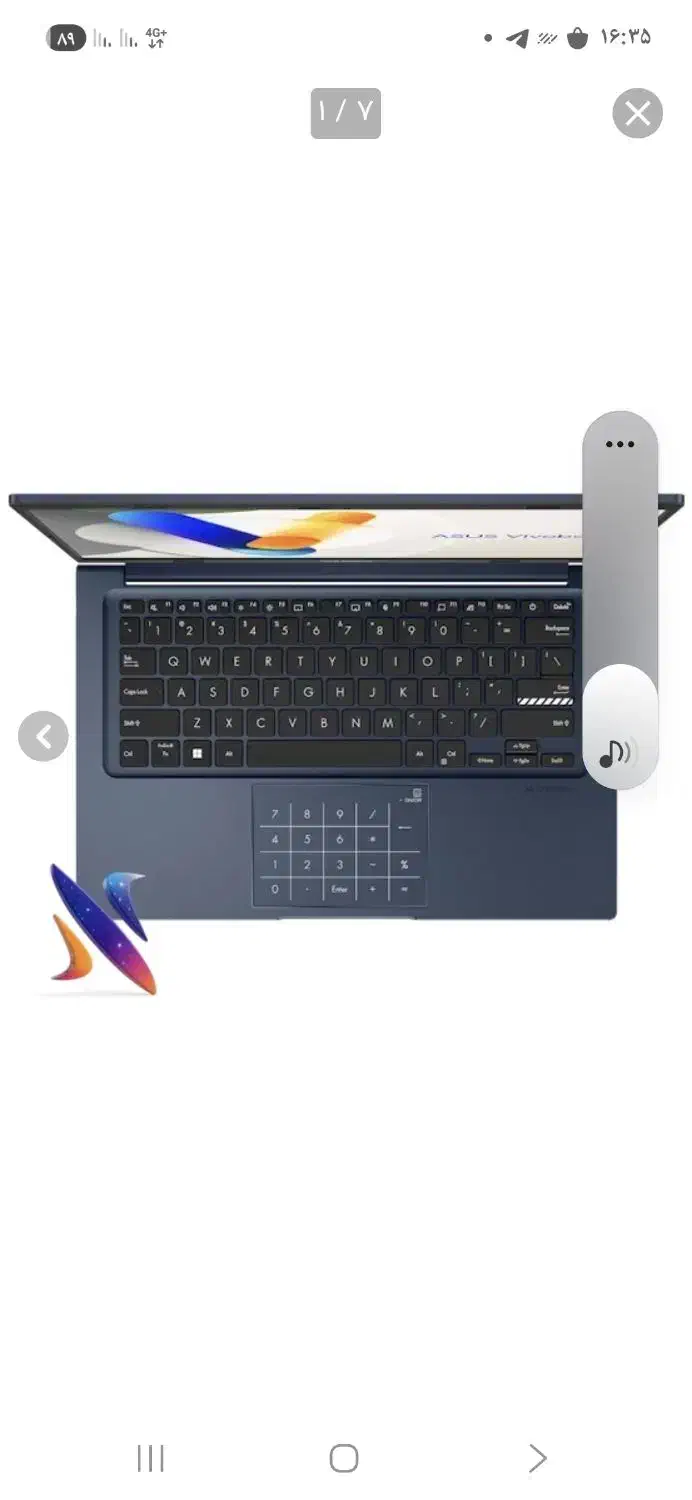 asus x1404za|رایانه همراه|تاتار علیا, |دیوار