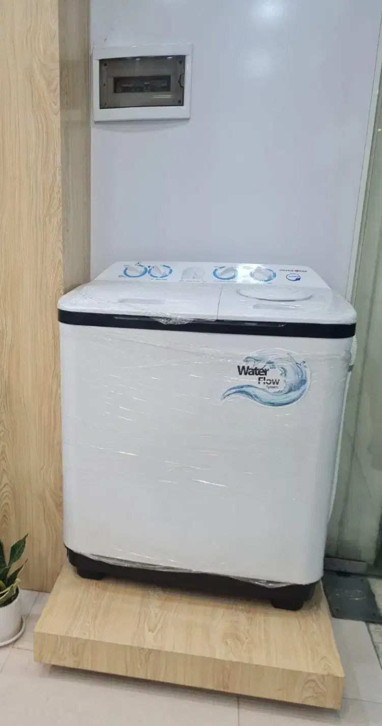 لباسشویی دوقلو پاکشوما 10 کیلویی نو|ماشین لباسشویی و خشک‌کن لباس|کرج, شهرک فهمیده|دیوار