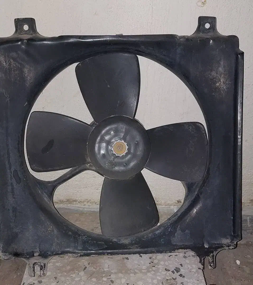 فن رادیاتور پرایدتک دور به همراه دیاق و پروانه|قطعات یدکی و لوازم جانبی|شاهرود, |دیوار