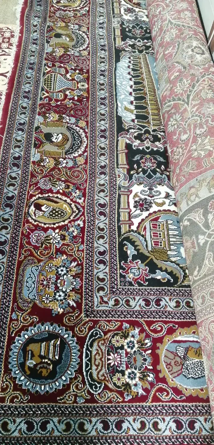 فرش شسته شده مناسب خانه و باغ 12 متری|فرش|شوش, |دیوار