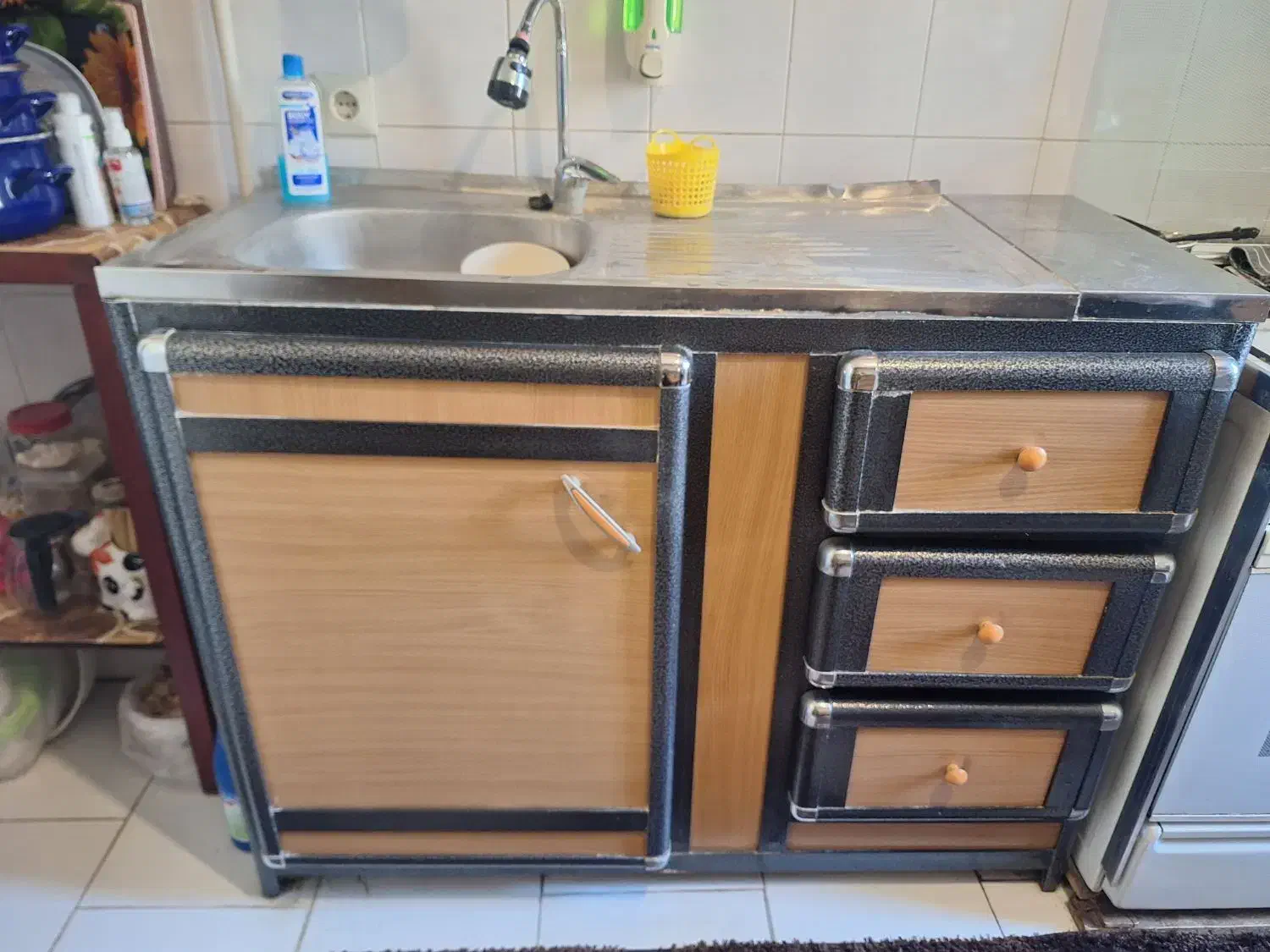 سینک و کمد دست دوم|مصالح و تجهیزات ساختمان|تبریز, |دیوار