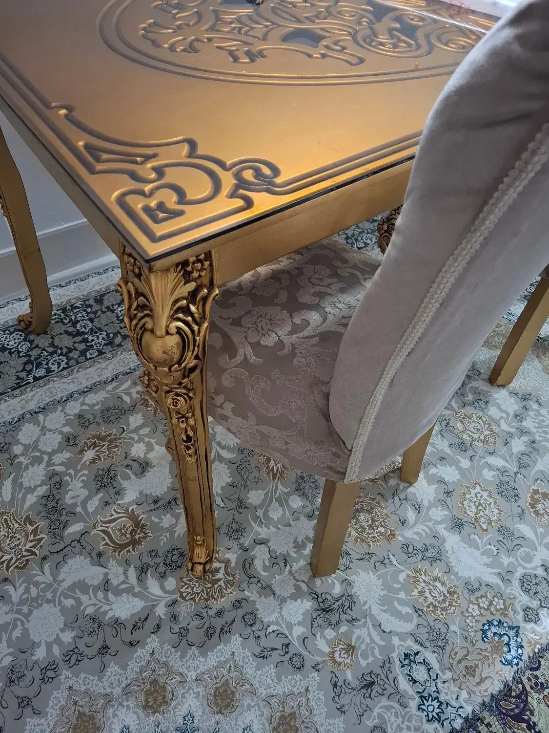 میزو صندلی غذاخوری ۶نفره|میز و صندلی غذاخوری|الیگودرز, |دیوار