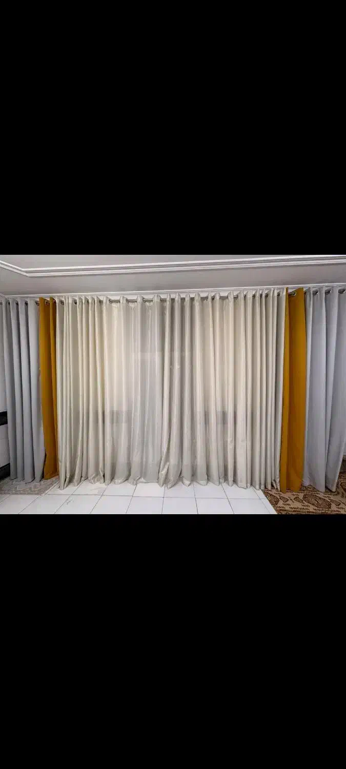 پرده زیبا و خوشرنگ|پرده، رانر، رومیزی|میانه, |دیوار