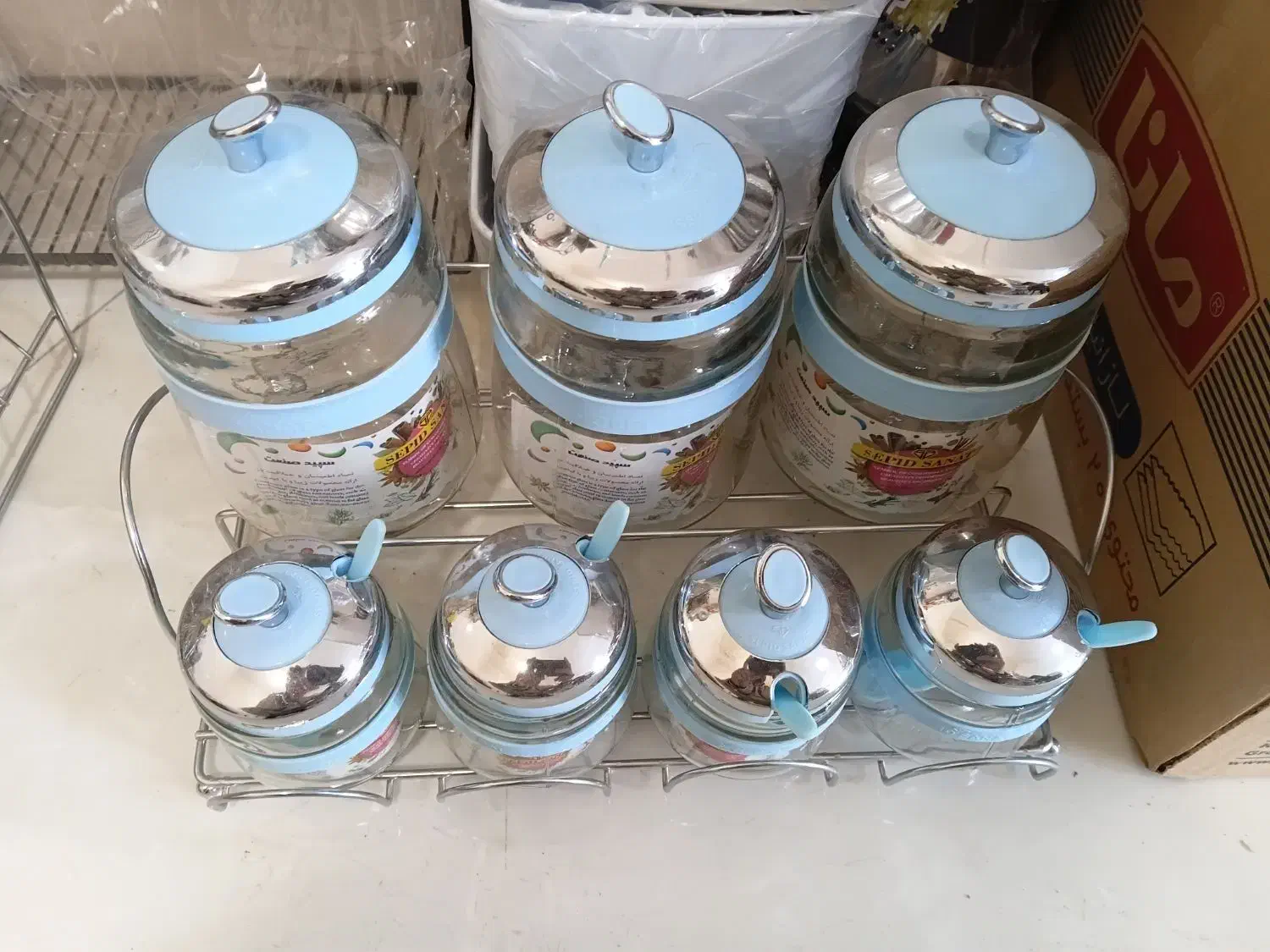 پاسماوری|ظروف نگهدارنده، پلاستیکی، یکبارمصرف|دهگلان, |دیوار