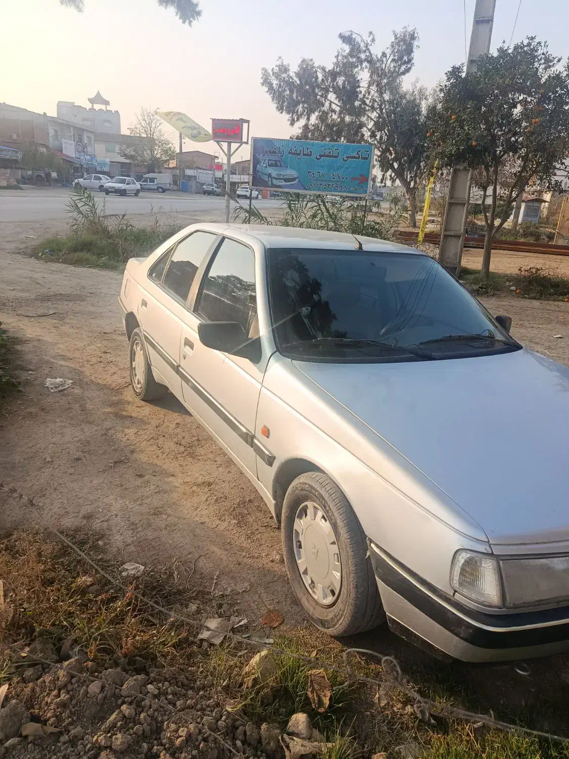 پژو 405 نقره ای|خودرو سواری و وانت|بهشهر, |دیوار