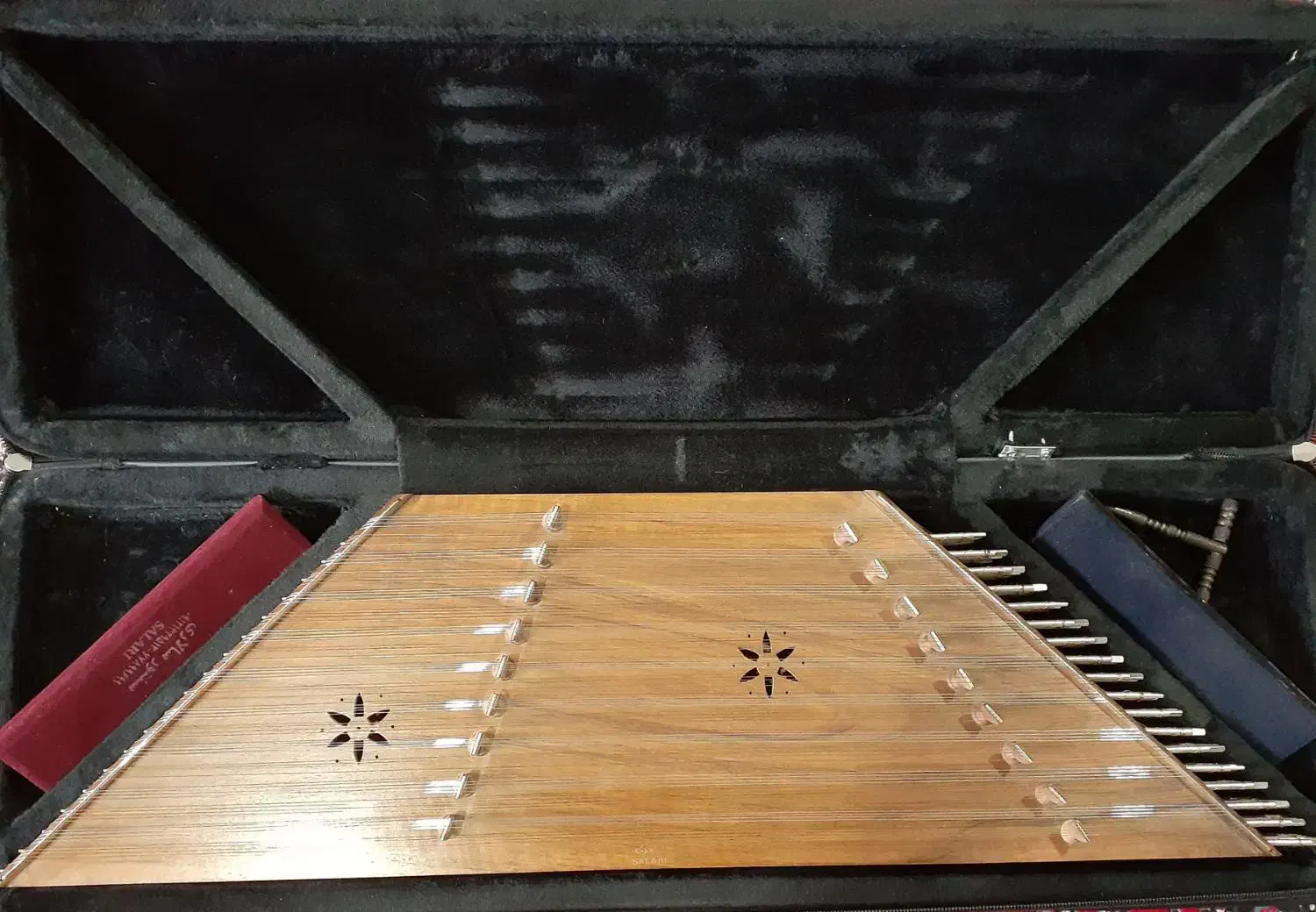 سنتور دو مهر استاد سالاری|سازهای سنتی|کرج, عظیمیه|دیوار