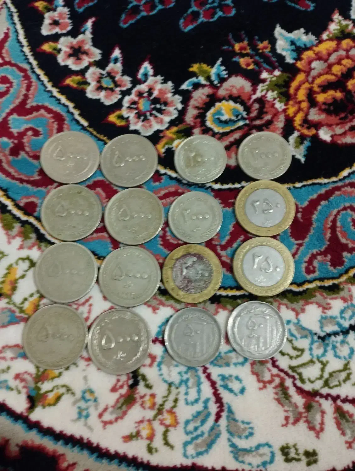 16عدد سکه|کلکسیون سکه، تمبر، اسکناس|مرند, |دیوار