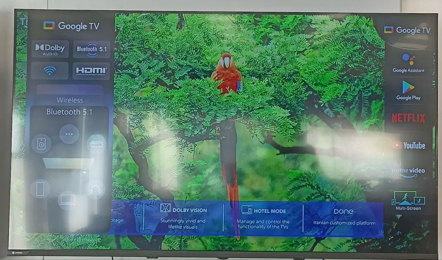 تلویزیون هوشمند اسنوا|تلویزیون و پروژکتور|دورود, |دیوار