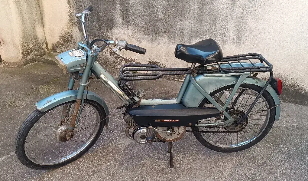 موتور گازی پژو فرانسه|موتورسیکلت|بندر انزلی, باغ زمانی|دیوار